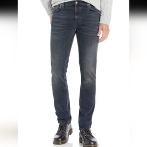 Nudie jeans men's organic cotton thin finn jeans 31 34